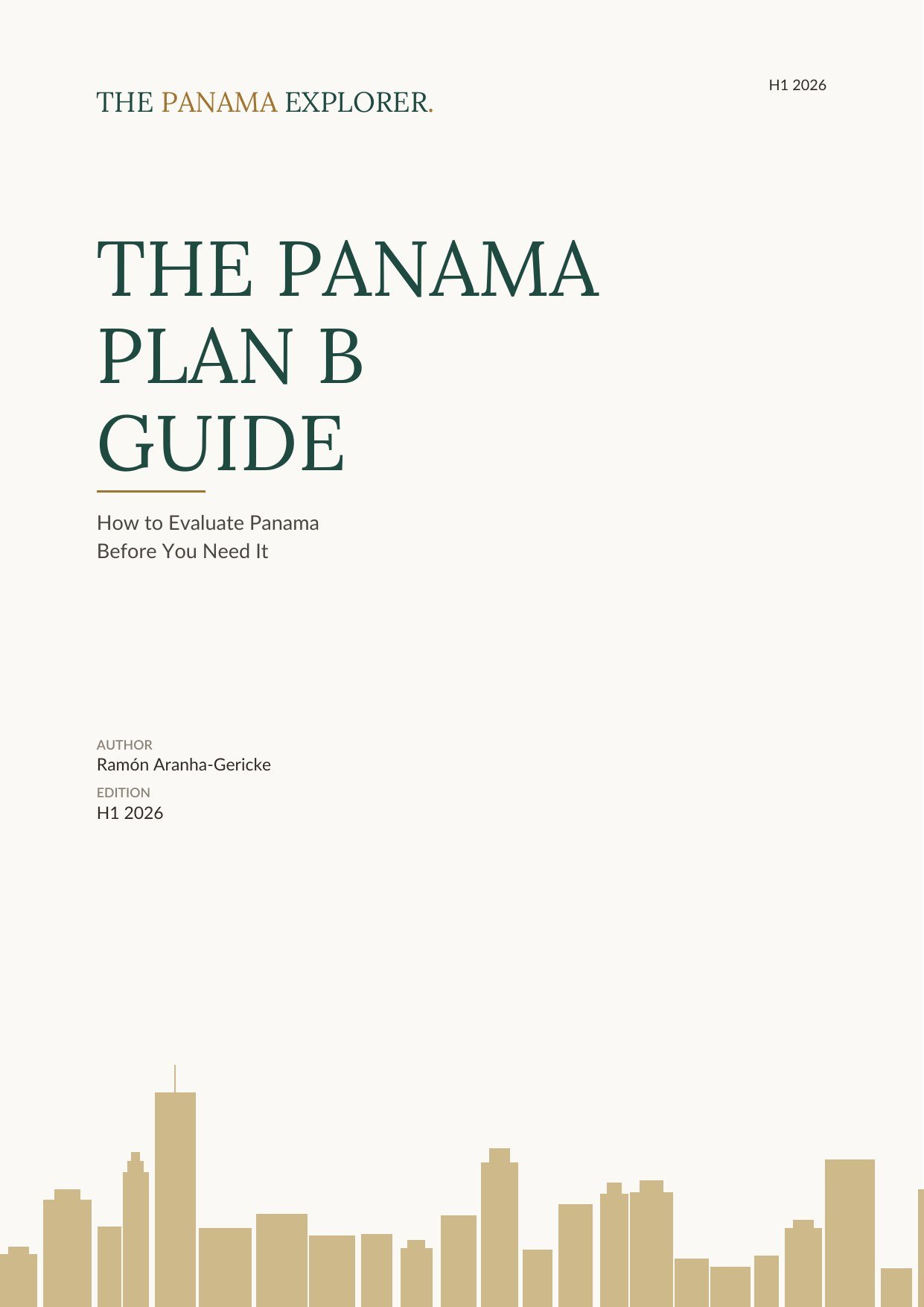 Cover of The Panama Plan B Guide