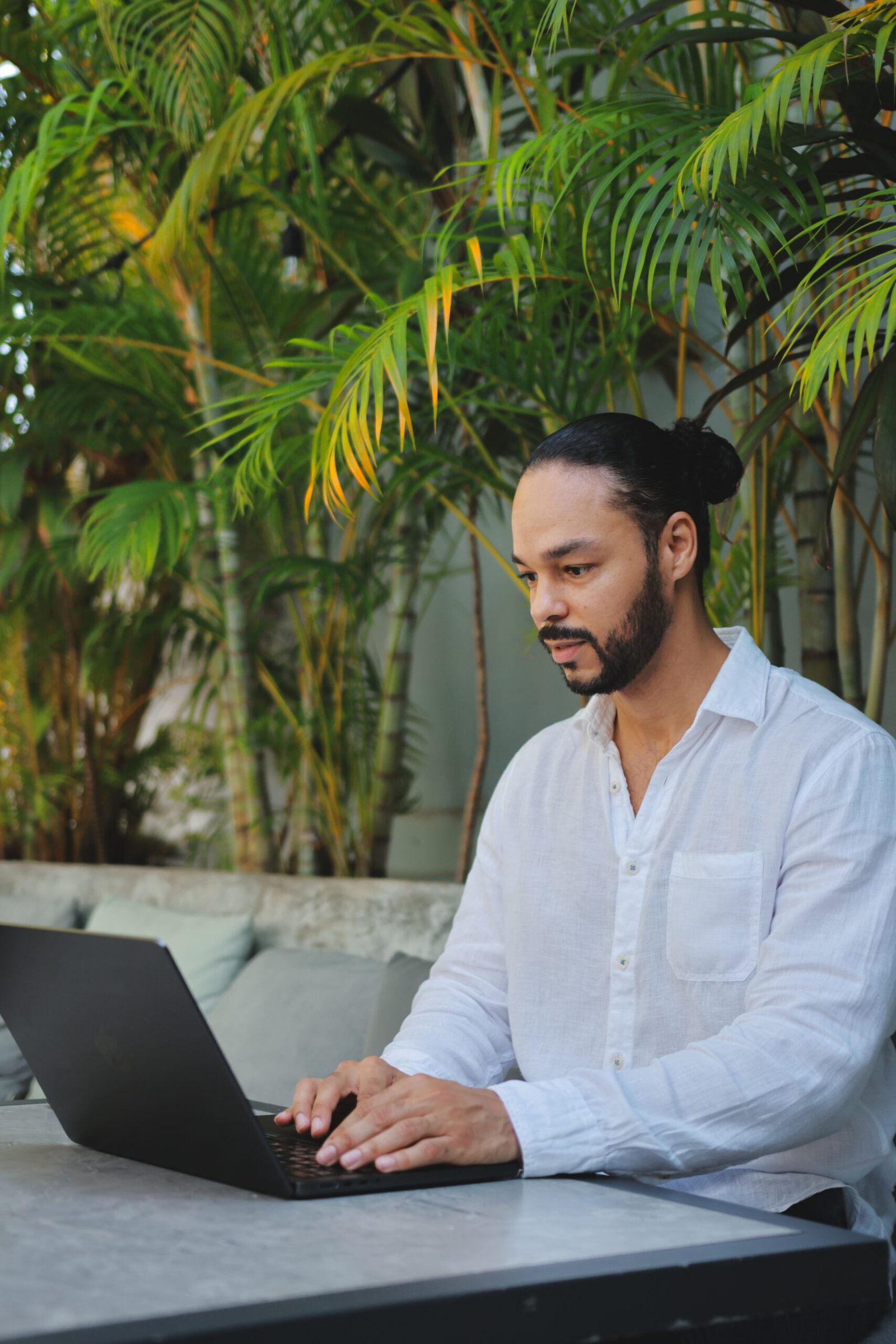 Working remotely in Panama City.